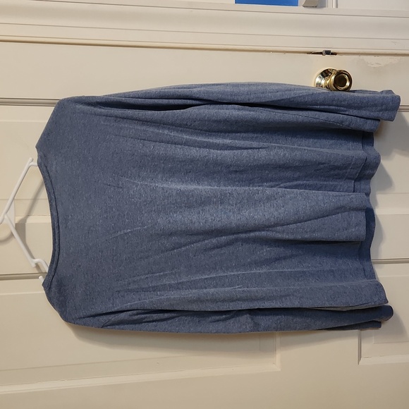 Croft & Barrow Women's XL long sleeve top Blue - Picture 3 of 4